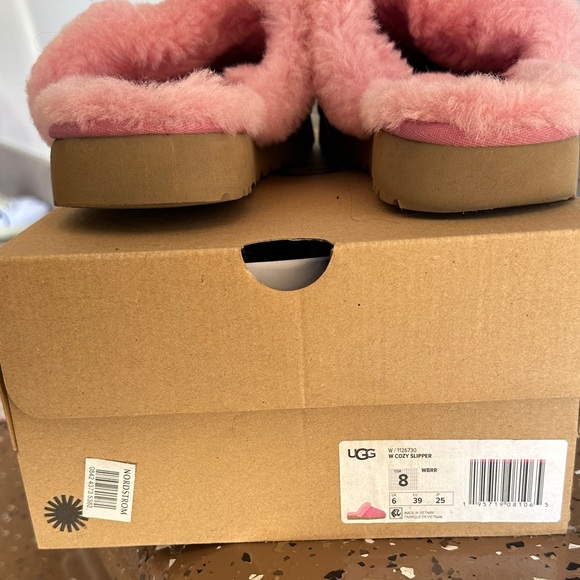 UGG Soft Pink Slippers - Picture 2 of 2